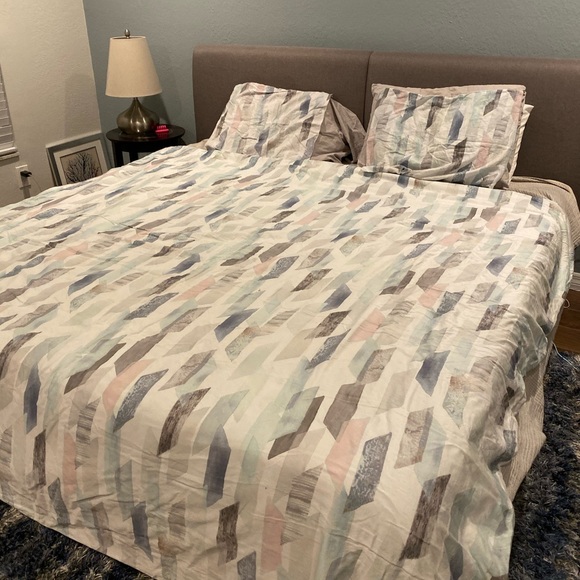 West Elm Bedding Duvet Cover 2 Pillow Shamsqueen Poshmark